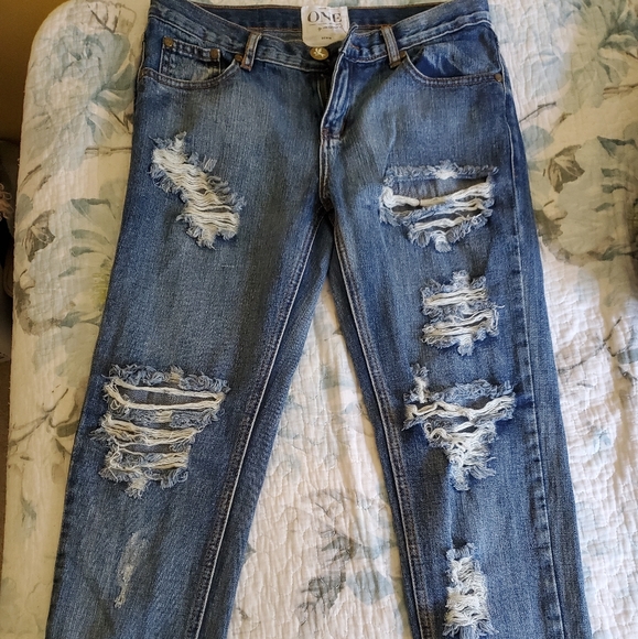 NWOT One Teaspoon Awesome baggies - Picture 2 of 10